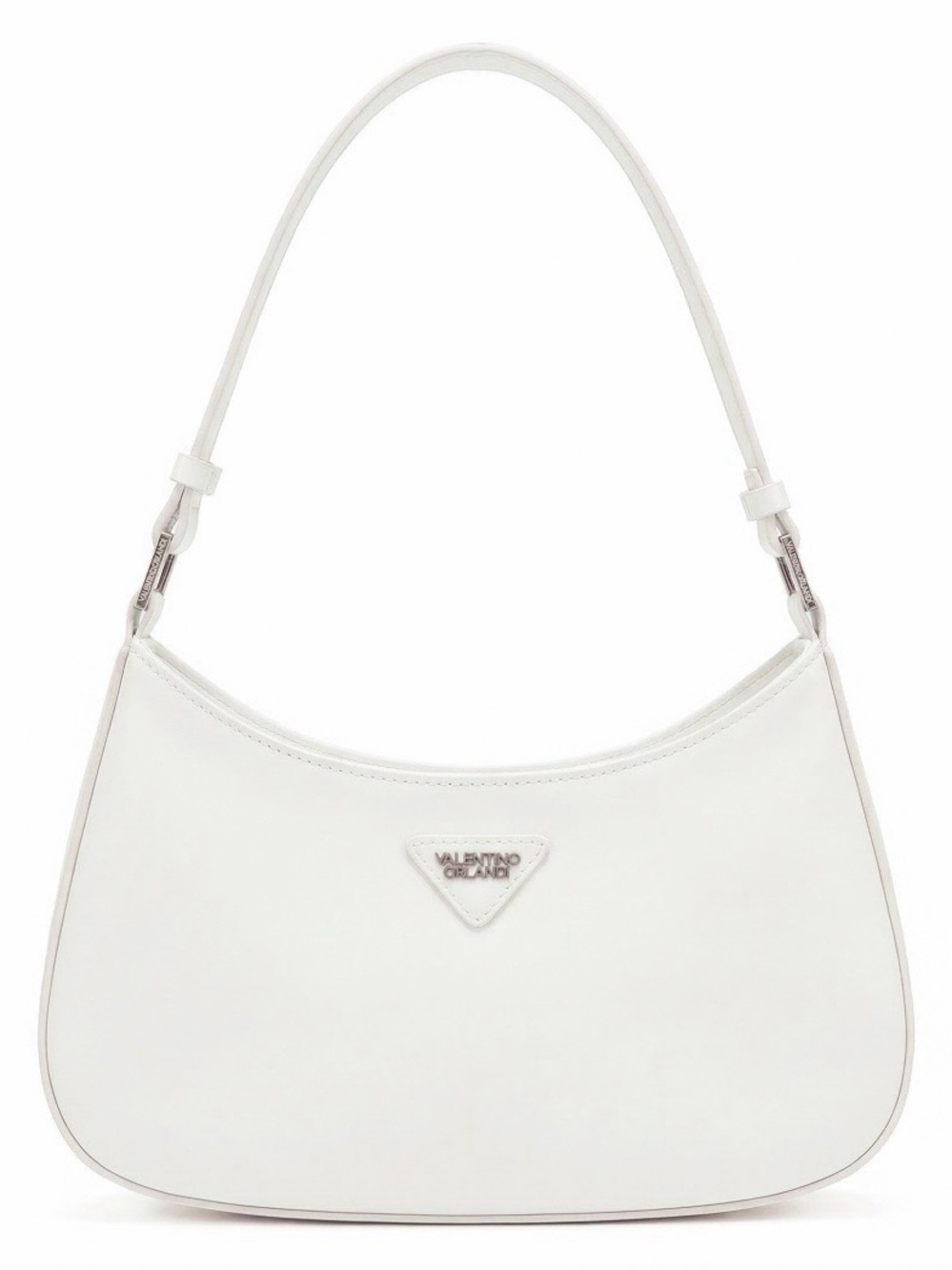 NWT Valentino Orlandi White Leather Shoulder Bag